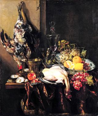 Still Life with Fruit and Fowl