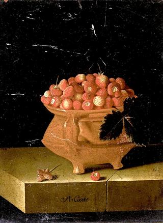 Still Life with a Bowl of Strawberries