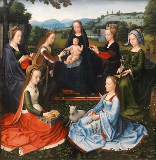 Madonna with Female Saints