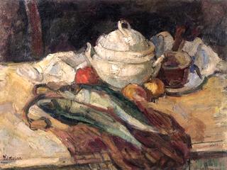 Still Life with White Bowl