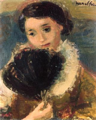 Girl with Fan