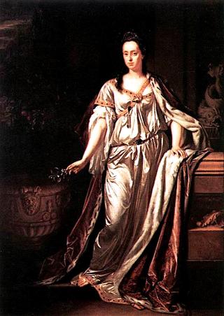 Portrait of Anna Maria Louisa de' Medici, Elector of the Palatinate