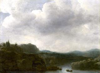 Rocky Landscape with a River