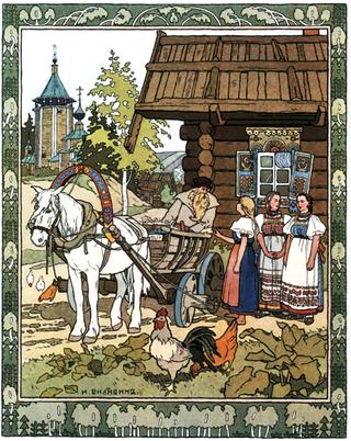 Illustration for a Russian Fairy Tale