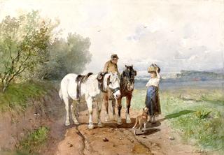 Conversation on a Country Road
