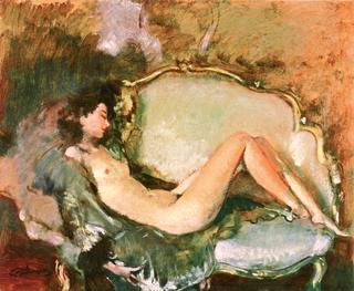 Nude on a Sofa