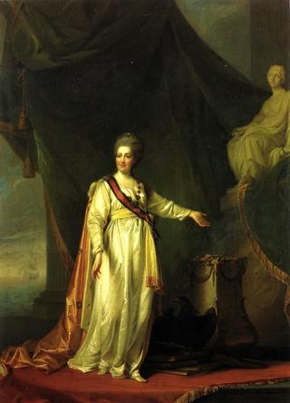 Portrait of Catherine II