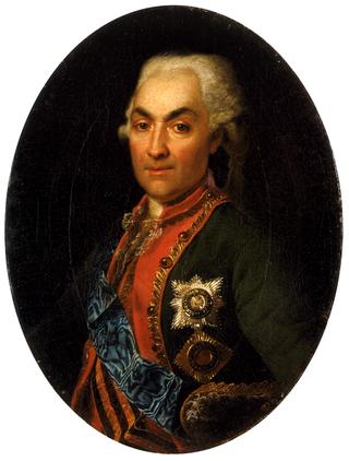 Portrait of Field Marshal Nikolai Repnin