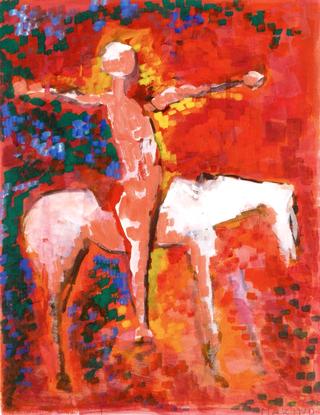 White Horse and Rider