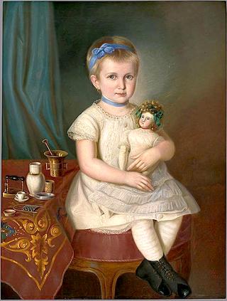 Marienka Medvecka at Four or Five Years Old