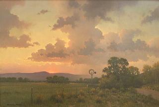 Sundown at Gila