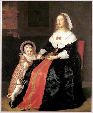 Portrait of a Woman and Child