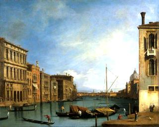 The Grand Canal from the Campo San Vio, Venice