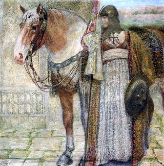 The knight woman