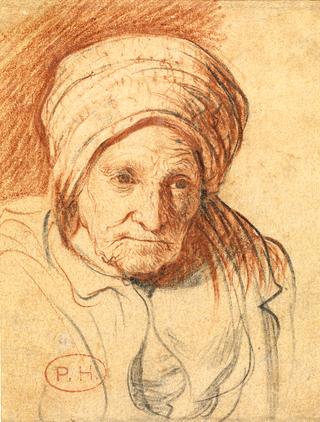 Head of an Old Woman: “Rembrandt’s Mother”