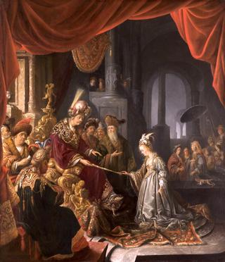 Esther before Ahasuerus