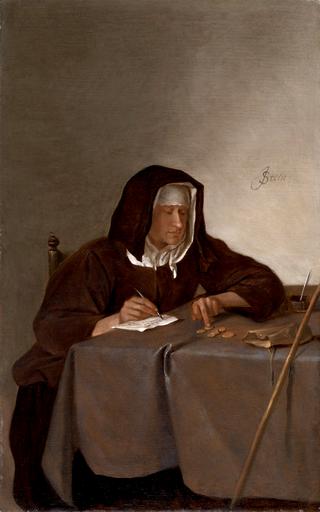 Woman Counting Coins