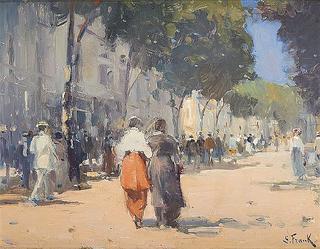 Strolling in Barcelona