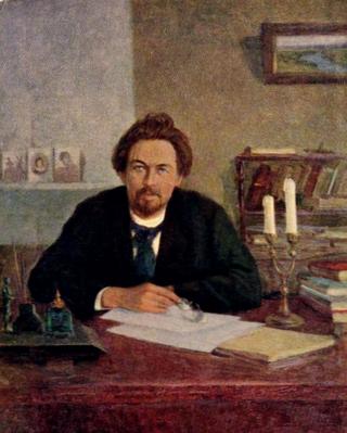 Portrait of Anton Tjechov