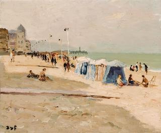 Beach at Trouville