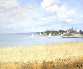 Wheat Field by the Gulf of Morbihan