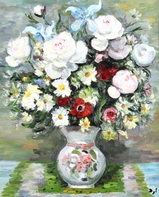 Floral Still Life with Vase