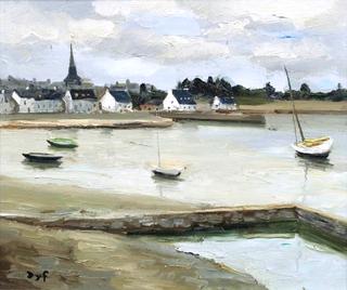 Oyster Bed in Brittany