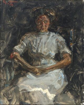 Portrait of Seated Woman