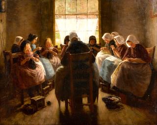 A Lesson in the Art of Knitting and Sewing