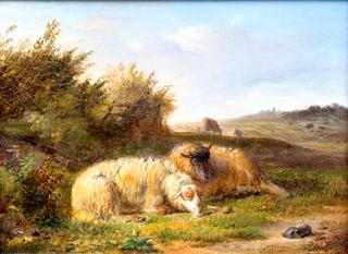 Sheep in a Landscape