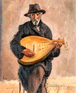 Mandolin Player