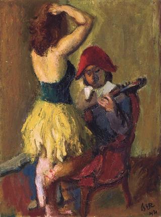 Harlequin and Dancer