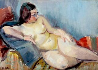 Odalisque on the Couch