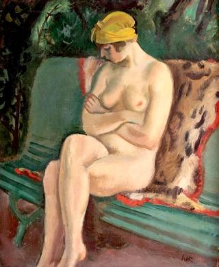 Nude in a Garden in Toulon