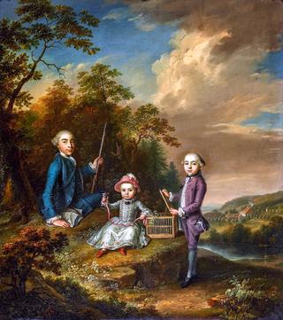 Portrait of the Three Sons of Niklaus von Diesbach