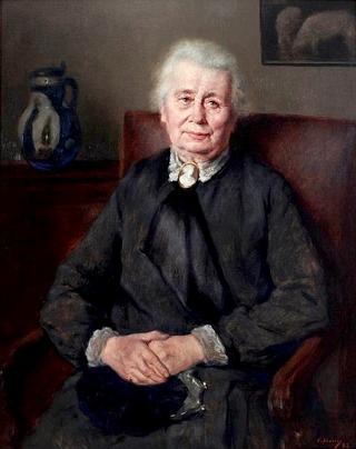 Portrait of a Seated Old Woman