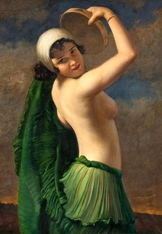 Dancer with a Tambourine