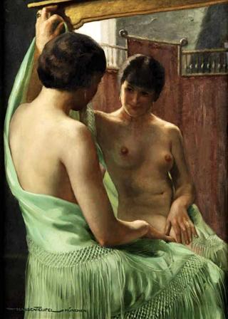 Nude at the Mirror