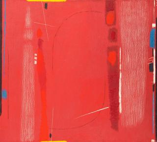 Composition in Red