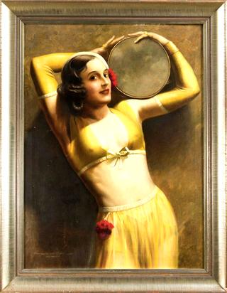 Dancer with a Tambourine