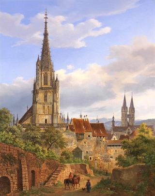 View of Esslingen am Neckar