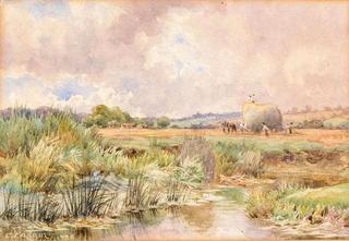 Hay Making in the Aylestone Meadows