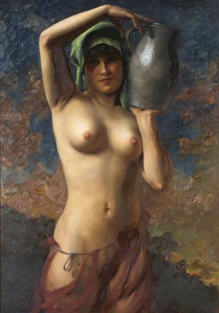 Nude with water jug