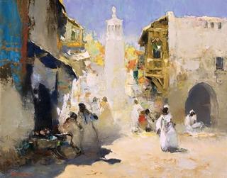 Street Scene, Morocco