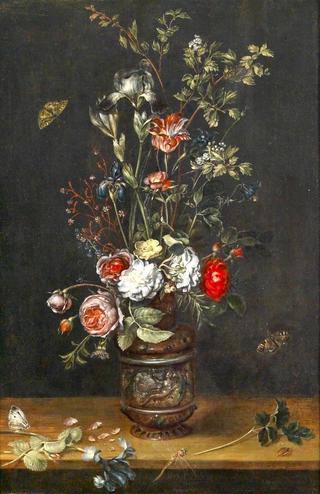 Floral Still Life with Roses