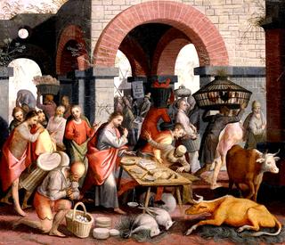 Christ Driving the Merchants from the Temple