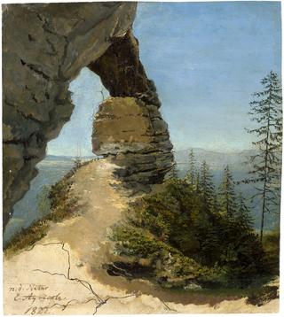 The Prebischtor (Pravcická brána) in the Bohemian Switzerland