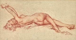 Andromeda, Reclining Nude