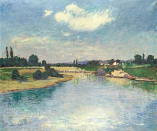Sunny day on the river