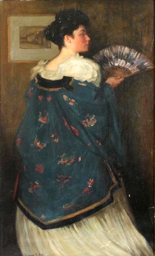 Lady with a Fan